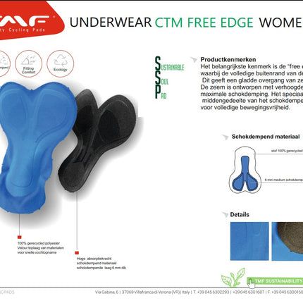 bikeboxer dames Ivory